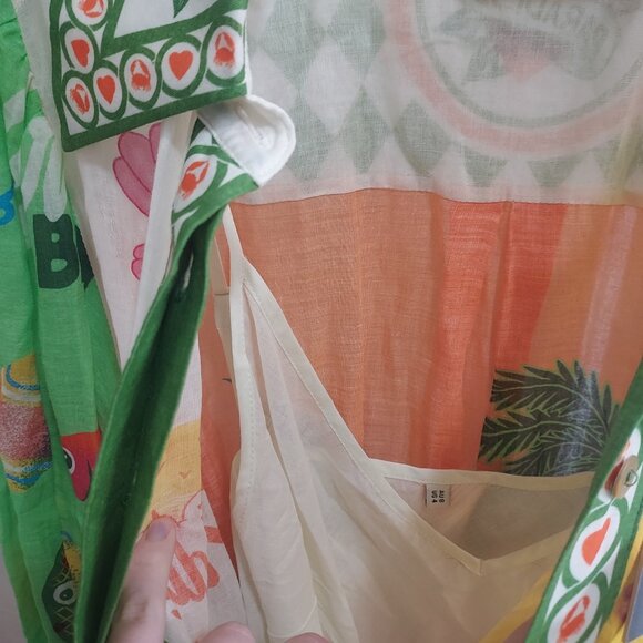 ALÉMAIS Alan Berry Rhys Paradiso Maxi Shirt Dress - Picture 8 of 14